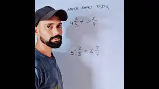 😱Add Mixed Fractions Faster Than a Calculator#maths #shorts #exam #trending #viralmath #viral #feed