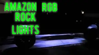 Amazon Mustwin RGB rock lights under 80 bucks!