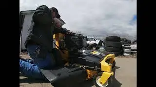 Getting a new mower unseized