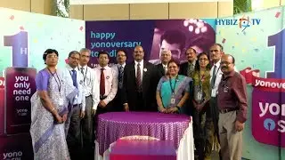 SBI Hyderabad Circle Celebrated Yono SBI 1st Anniversary
