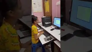 Typing practice in Computer Class | Speed typing  42wpm | Beginners typing practice #shorts #typing