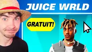 Le skin *GRATUIT* de Juice WRLD vient d'être RÉVÉLÉ sur Fortnite!