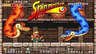 Spinmaster - Classic Arcade Platformer (Data East 1993)