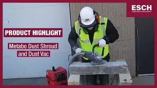 Metabo Steel Dust Shroud - Dust Free Grinding & Cutting | Esch Construction Supply