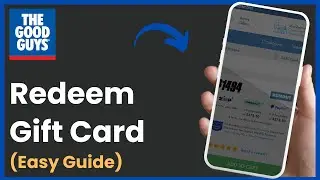How To Redeem The Good Guys Gift Card Online