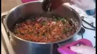 Making of a Traditional Turkish Food 1