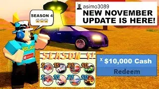 SEASON 4 UPDATE in Jailbreak! NEW CODE! (Roblox)