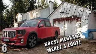 MIST SURVIVAL LIVE #6 - Megvan a kocsi! Irány lootolni!