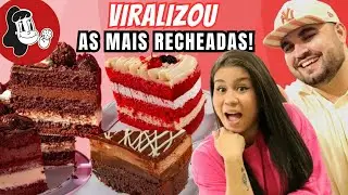 TASTING VIRALIZED ITEMS FROM IFOOD - LA DOCEIRA - MEGA STUFFED PIES #EP1