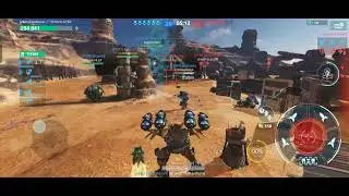 War Robots (Canyon) A wrampage with Bagliore 😎😈💪 5 Kills and 6 Assists #gameplay 