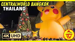 CENTRALWORLD: BANGKOK'S ULTIMATE SHOPPING AND ENTERTAINMENT PARADISE 🇹🇭 WALKING TOUR | 4K UHD 60FPS