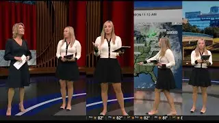 Лорен Боствик с прогнозом погоды (и Карен Борта) для CBS11 Texas от 3 ноября 2025 г.