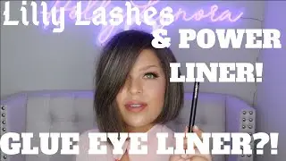 FIRST TIME TRYING LILLY LASHERS POWER LINER!