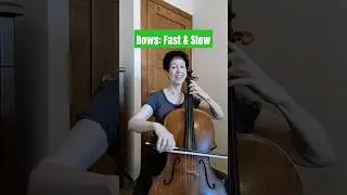 Vary Your Cello Bow Speed #cello #celloteacher
