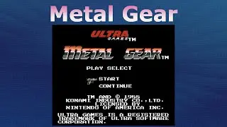 Проходження Metal Gear (NES, NTSC-U) | Оригінальна NES | Граю вперше | Ч.1