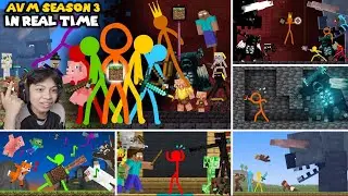 ANIMATION vs MINECRAFT IN REAL TIME! AKHIRNYA NGERTI APA YANG SEBENARNYA TERJADI DI SEASON 3!
