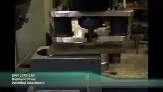 LFSS Şahin Makina - Hydraulic Press - Punching Attachment