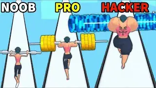 Weight Runner 3D 🏋🏻&zwj;♂️💪 All Levels Gameplay Walkthrough Tutorial (iOS,Android) Levels 1-14 #shorts