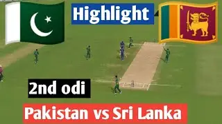 Pakistan vs Sri Lanka | 2ND odi  | PAK VS SL 2ND OSI 2025 🔥