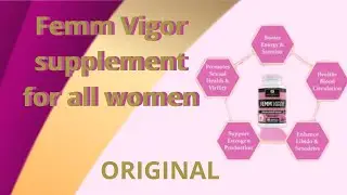 🌸 Diverxin Femm Vigor &ndash; Vitamin Supplement for Women to Boost Energy & Libido Naturally