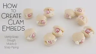 How to Make Soap Clams: A Soap Dough and Piping Technique