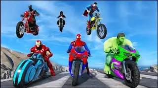 Superhero Bike Stunt GT Racing #4 - Android Gameplay | TGaming01 | 2020 Games | Bike Racing Games
