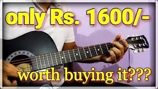 Cheapest Acoustic Guitar on Amazon India | Jixing Acoustic Guitar Review in Hindi