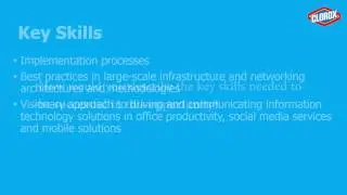 Clorox Company Careers: Systems of Productivity
