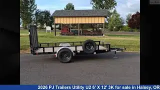 Incredible 2026 PJ Trailers Utility Landscape Trailer RV For Sale in Halsey, OR