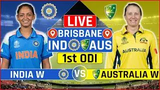 India Women vs Australia Women 1st ODI Live Score | IND W vs AUS W 1st ODI Live Scores & Commentary