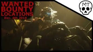 Spider Wanted Bounties: All Locations | December 4th 2018 | Destiny 2