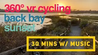 360&deg; Virtual Bike Tour of NEWPORT BACK BAY [30 MIN - WITH MUSIC]