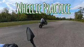 WHEELIE TRAINING with Ninja 250 & 300