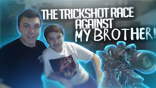 The Trickshot Race Against my Brother! (6 SHOTS)