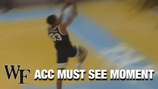 Wake Forest Ody Oguama Seals The Steal | ACC Must See Moment
