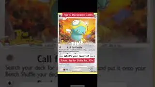 Top 10 Dunsparce #Pokemon Cards #shorts