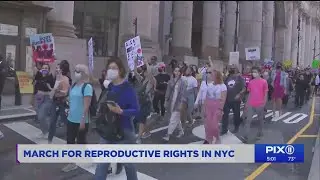 NYC Women&rsquo;s March rallies for reproductive rights, abortion access