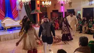 Nadia and Muneeb's Best Mehndi Dance! 2018 Part (2 of 3)