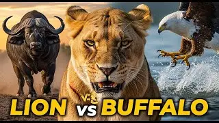 Lion VS Buffalo, Eagle VS Snake, Elephant Crop Raid: The 3 Greatest Hunts of the Savanna |