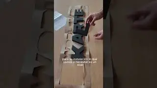 Kit de instalaci&oacute;n de letras corporeas en Polyfan para tu comercio, oficina, fiesta o evento
