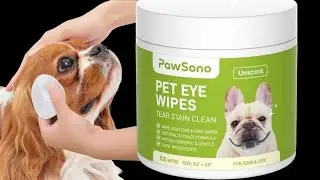 PawSono Eye Wipes for Dogs & Cats: Testing on my Grumpy Cat!