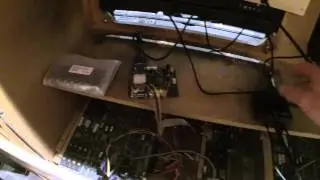 Cruisin USA arcade monitor upgrade using converter.