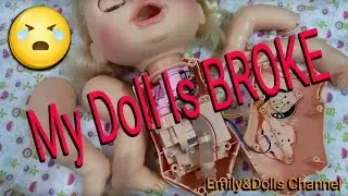 Baby Alive 2012 real surprises baby is broke😢 (PLEASE HELP🙏SUPER SAD😭)