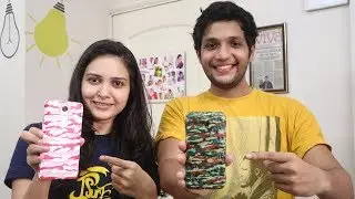 DIY CAMOUFLAGE phone case ft. Deepika Bakes