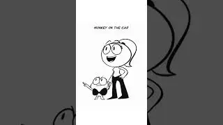 Monkey On The Car (Animation Meme)