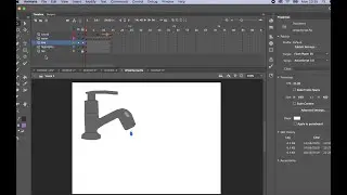 Adobe Animate CC 2019 Creating a Dripping Tap Animation Part One
