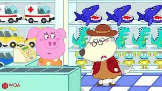 Happy Birthday Grandma! Wolfoo Gives a Meaningful Birthday Cake  Wolfoo Family Kids Cartoon