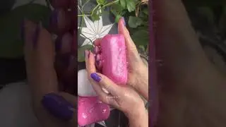Soaked Pink Carbolic Soap Squeezing 😍❤️🧼