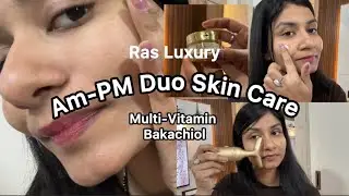 Review Ras Luxury AM & PM Duo | Hydrated ✨ Glowing 🌟 Protected Skin | Day & Night Skincare Routine