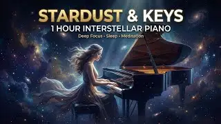 Stardust & Keys: 1 Hour of Interstellar Piano for Deep Space Travel 🌌